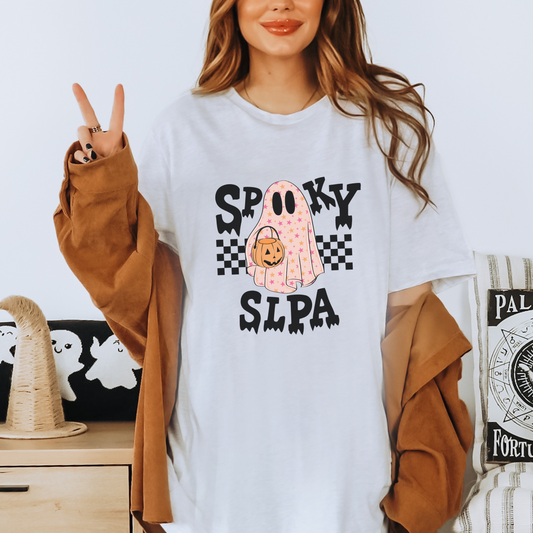 Spooky SLPA Checkerboard Jersey T-Shirt