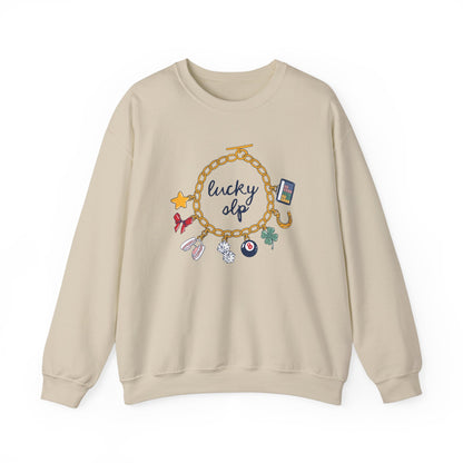 Lucky SLP Charm Bracelet Crewneck Sweatshirt