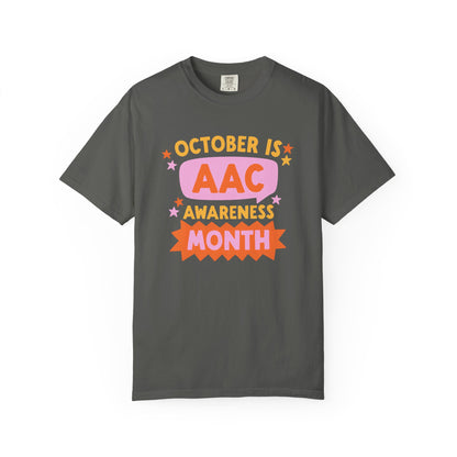 AAC Awareness Month Comfort Colors T-Shirt