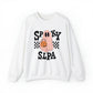 Spooky SLPA Checkerboard Crewneck Sweatshirt