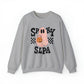 Spooky SLPA Checkerboard Crewneck Sweatshirt