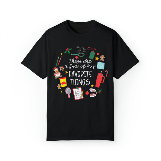 A Few of My Favorite Things Speech Comfort Colors T-Shirt | Tumbler Design