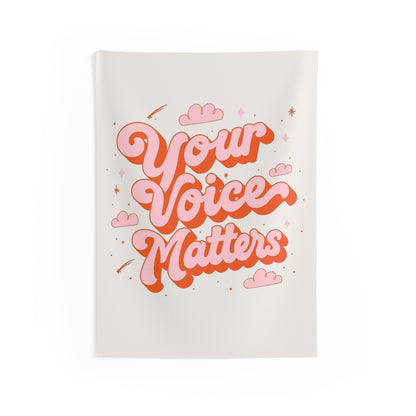 Your Voice Matters Tapestry