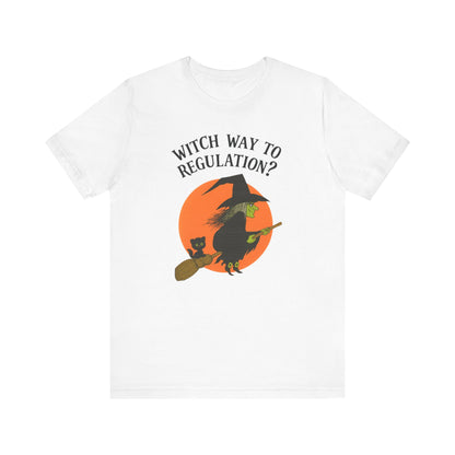 Witch Way to Regulation Jersey T-Shirt