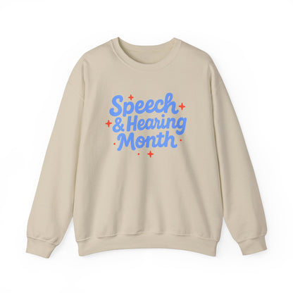 Speech & Hearing Month Crewneck Sweatshirt