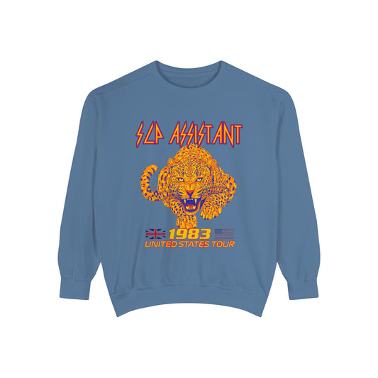 Def SLP Assistant Band Inspired Comfort Colors Sweatshirt