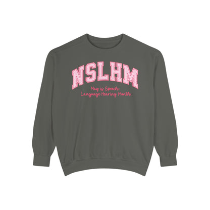 NSLHM Varsity Comfort Colors Sweatshirt