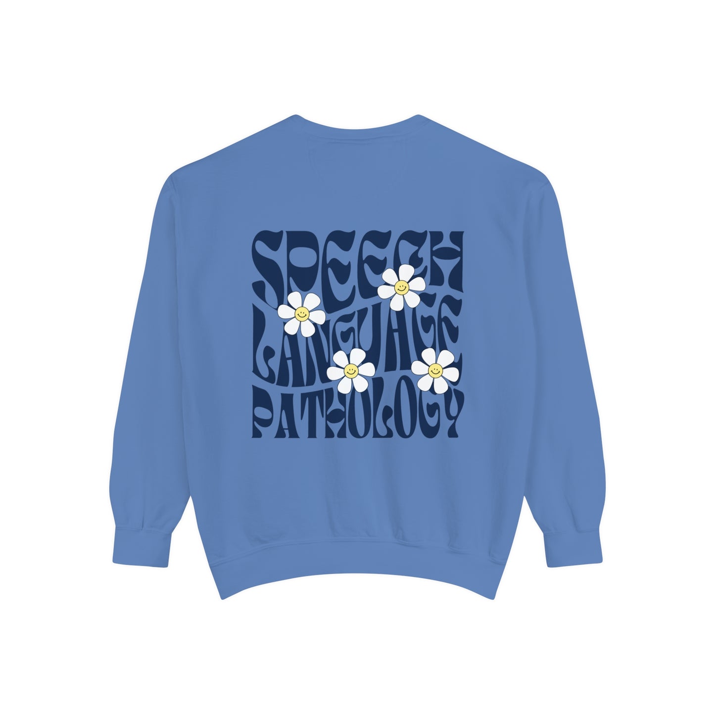 Speech Retro Daisy Comfort Colors Sweatshirt