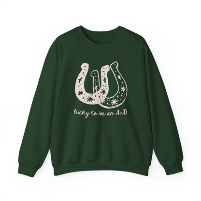 Lucky AuD Horseshoe Crewneck Sweatshirt