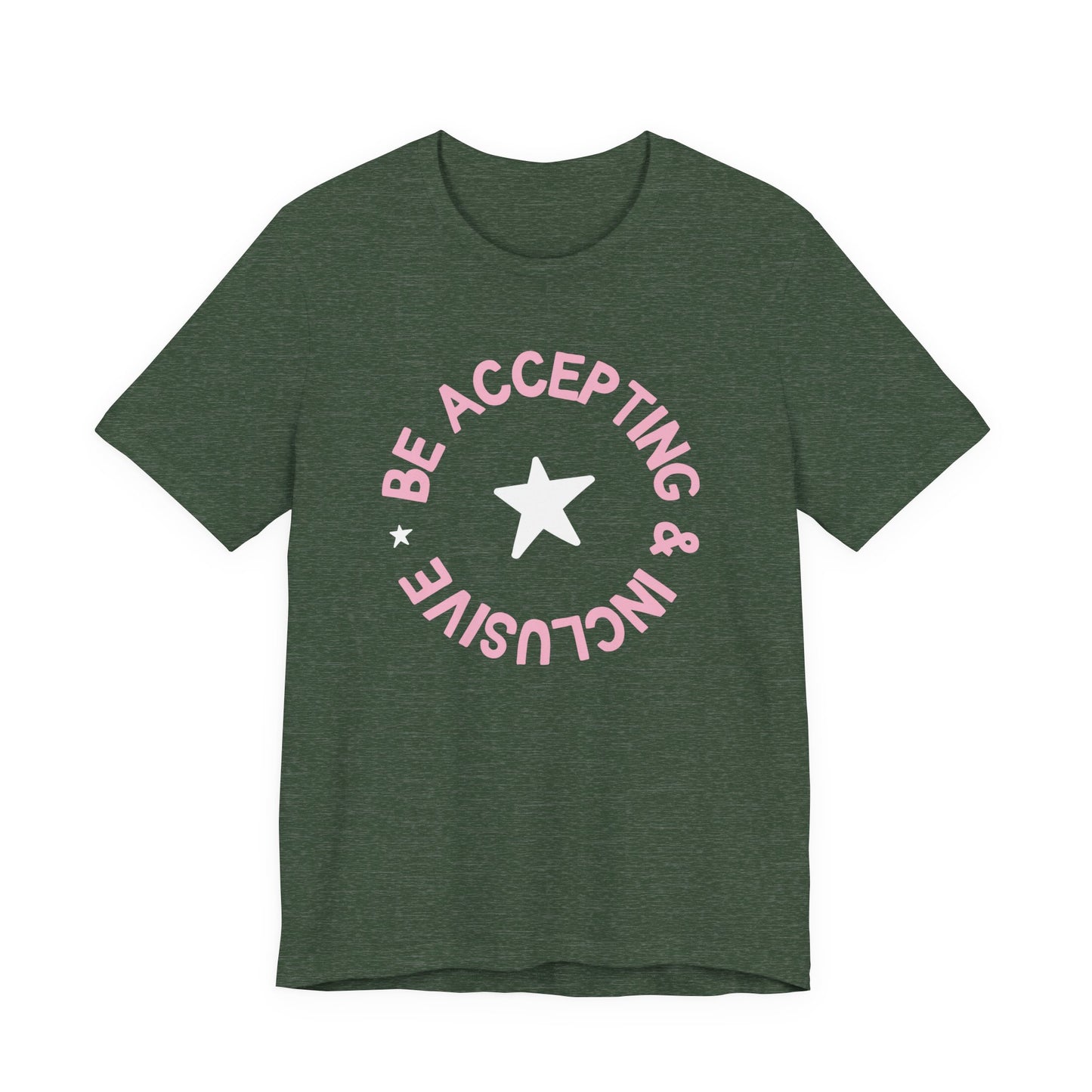 Be Accepting & Inclusive Jersey T-Shirt
