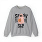 Spooky SLP Checkerboard Crewneck Sweatshirt