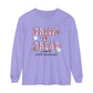 Trick or Treat People With Kindness Long Sleeve Comfort Colors T-Shirt