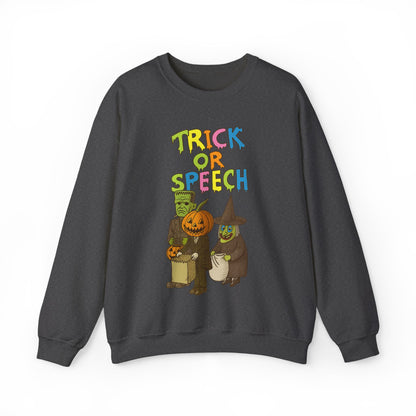 Trick or Speech Crewneck Sweatshirt