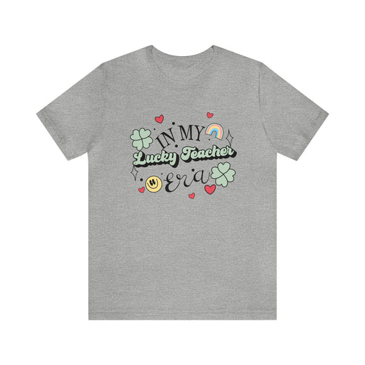 In My Lucky Teacher Era Jersey T-Shirt