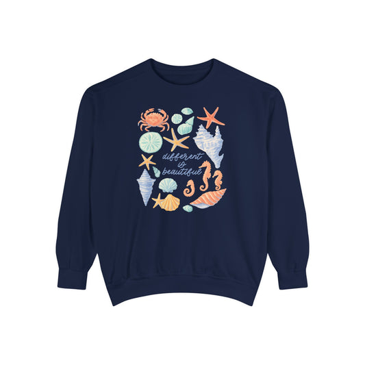 Different Is Beautiful Comfort Colors Sweatshirt