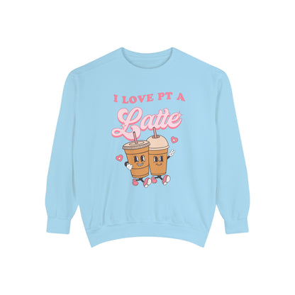 I Love PT a Latte Comfort Colors Sweatshirt