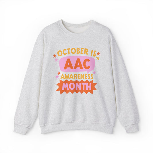 AAC Awareness Month Crewneck Sweatshirt