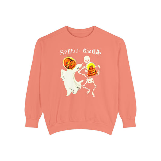 Speech Ghouls Comfort Colors Sweatshirt