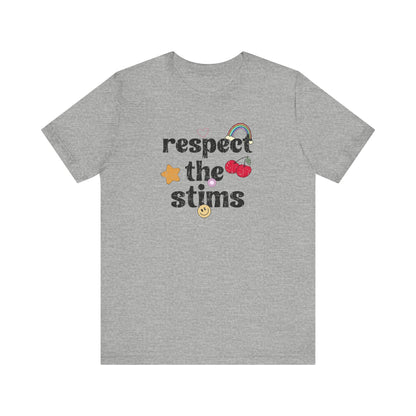Respect The Stims Distressed Jersey T-Shirt