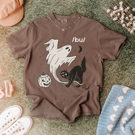 Boo Phonetic Spooky Comfort Colors T-Shirt