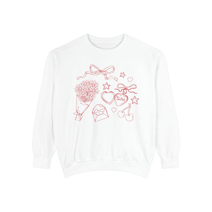 SLPA Whimsy Doodles Comfort Colors Sweatshirt