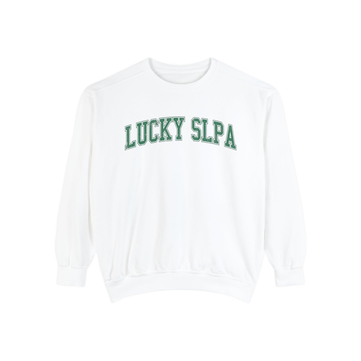 Lucky SLPA Distressed Comfort Colors Sweatshirt