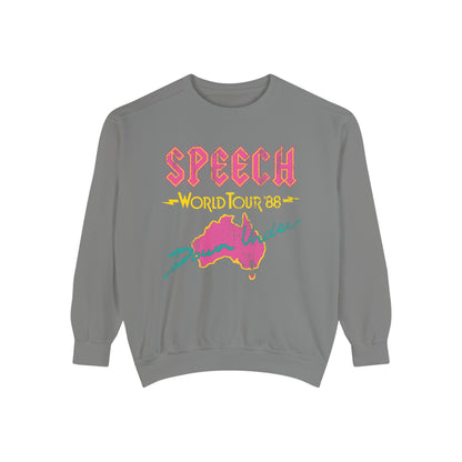Speech World Tour Comfort Colors Sweatshirt