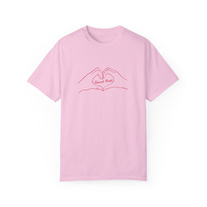 Speech Path Heart Hands Comfort Colors T-Shirt