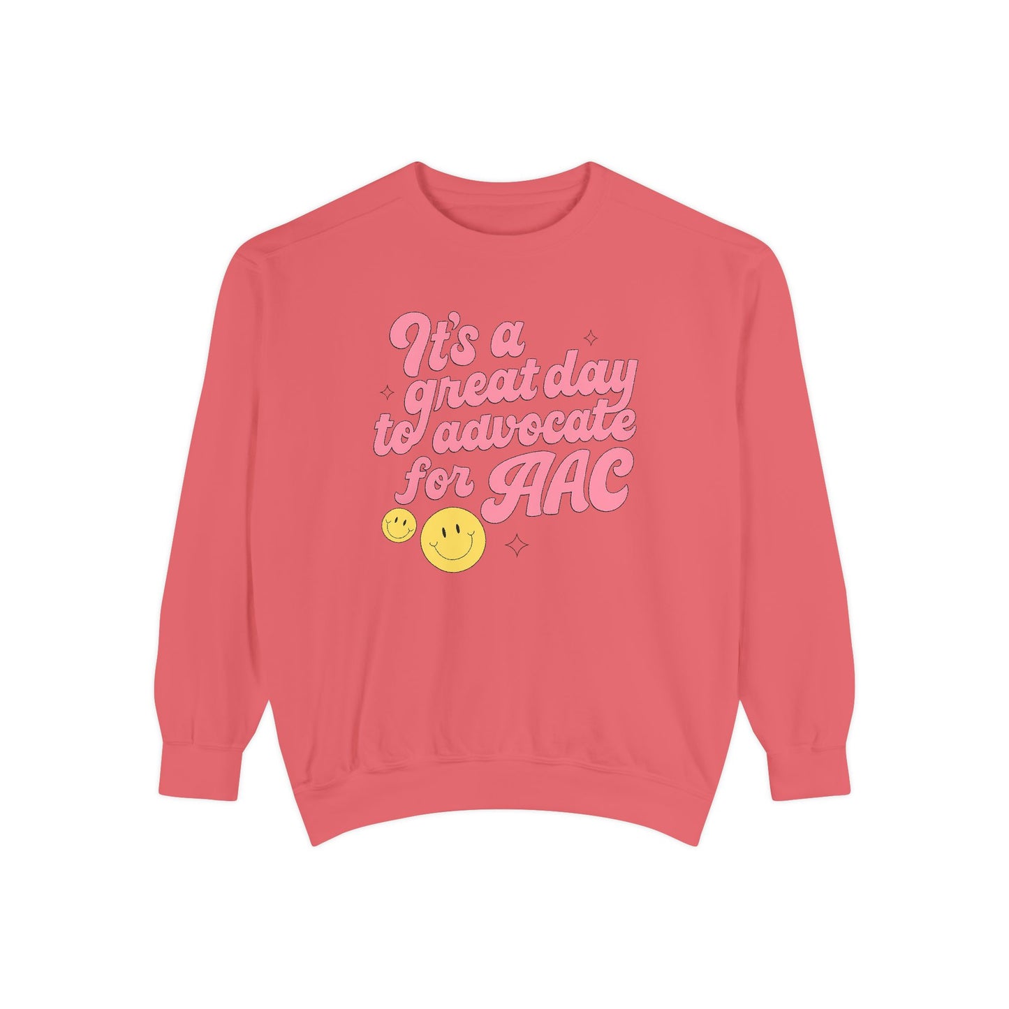 Advocate for AAC Comfort Colors Sweatshirt