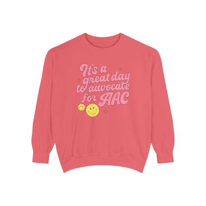 Advocate for AAC Comfort Colors Sweatshirt
