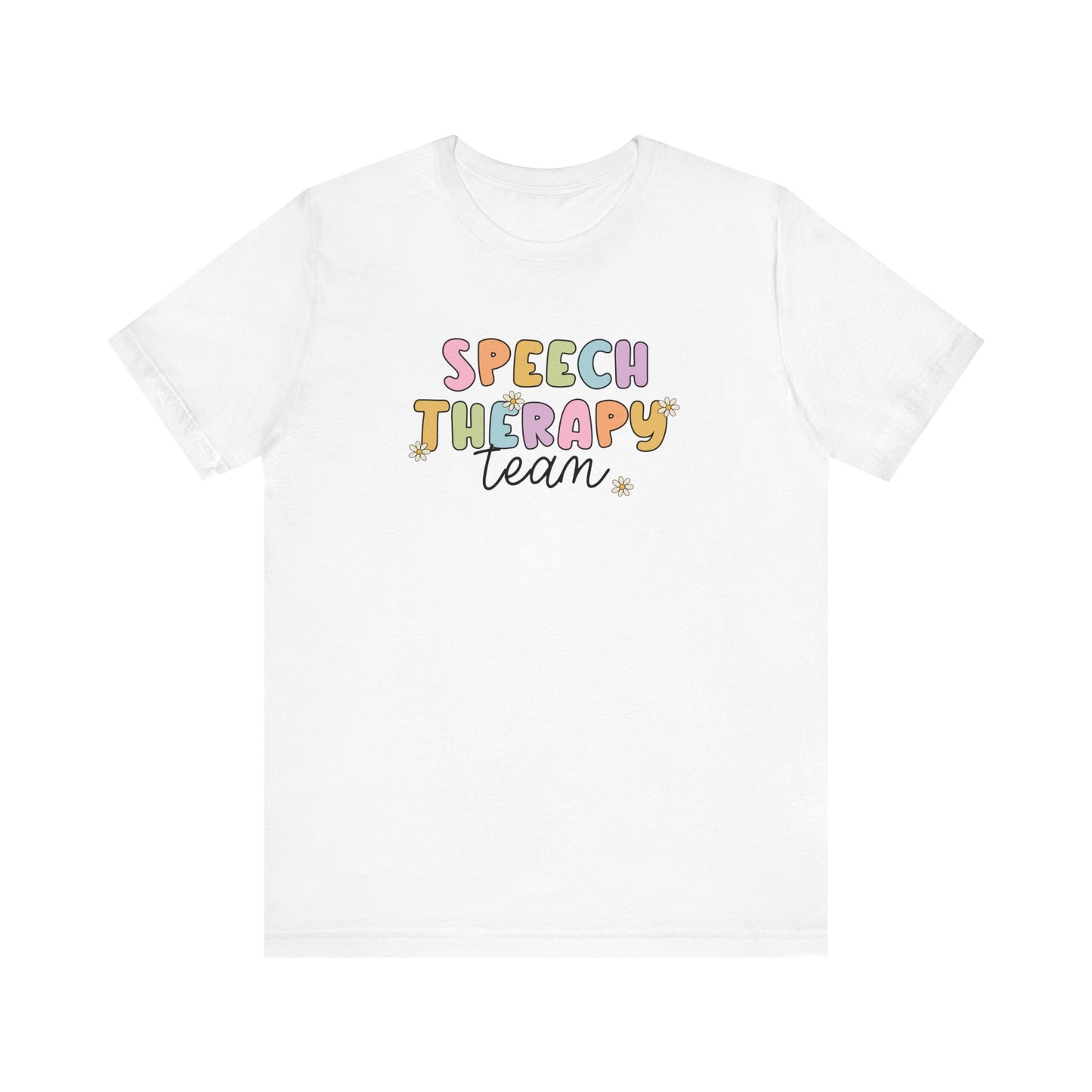 Speech Therapy Team Jersey T-Shirt