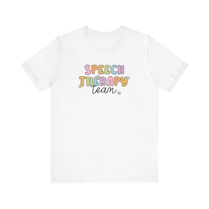 Speech Therapy Team Jersey T-Shirt