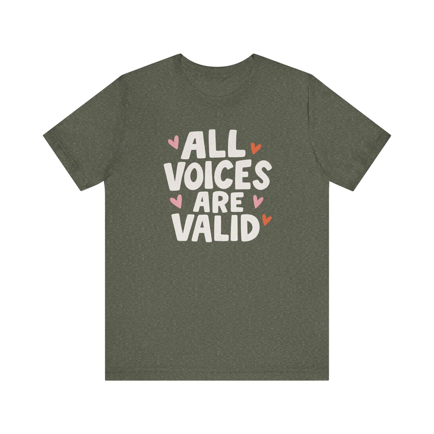 All Voices Are Valid Jersey T-Shirt