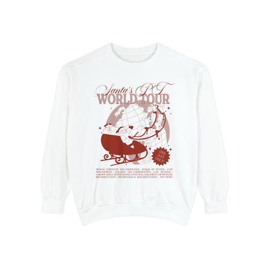 Santa's PT Scope World Tour Comfort Colors Sweatshirt
