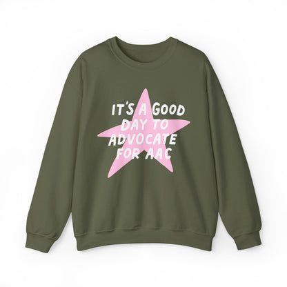 Advocate for AAC Star Crewneck Sweatshirt