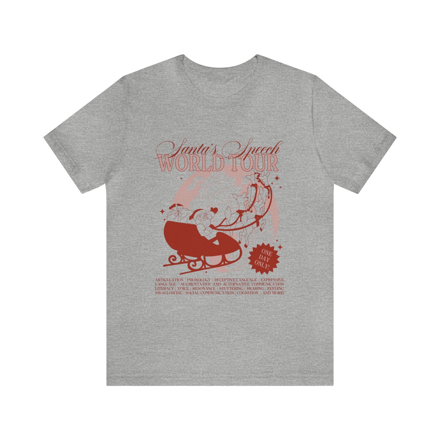 Santa's Speech Scope World Tour Jersey T-Shirt
