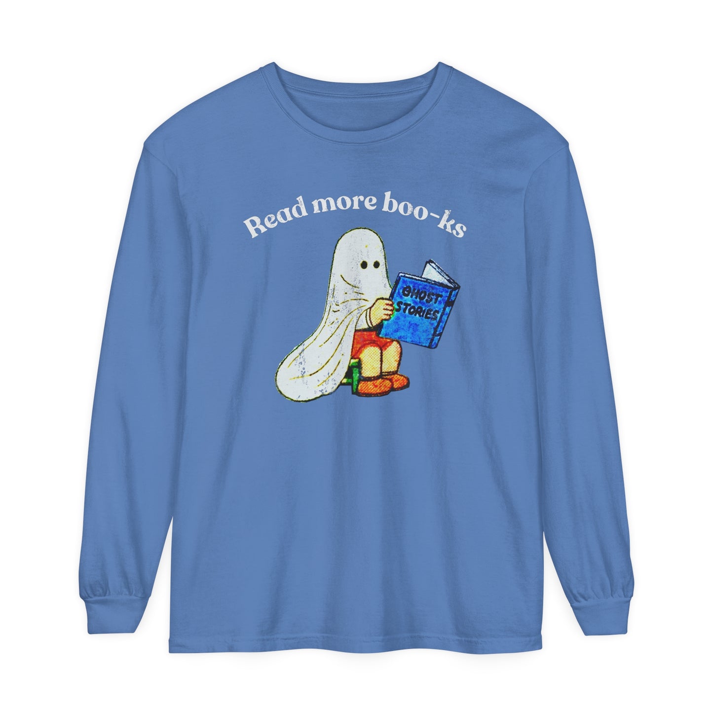 Read More Boo-ks Long Sleeve Comfort Colors T-Shirt