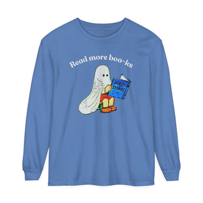 Read More Boo-ks Long Sleeve Comfort Colors T-Shirt