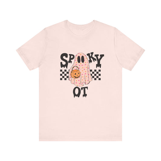 Spooky OT Checkerboard Jersey T-Shirt