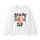 Spooky SLP Checkerboard Crewneck Sweatshirt