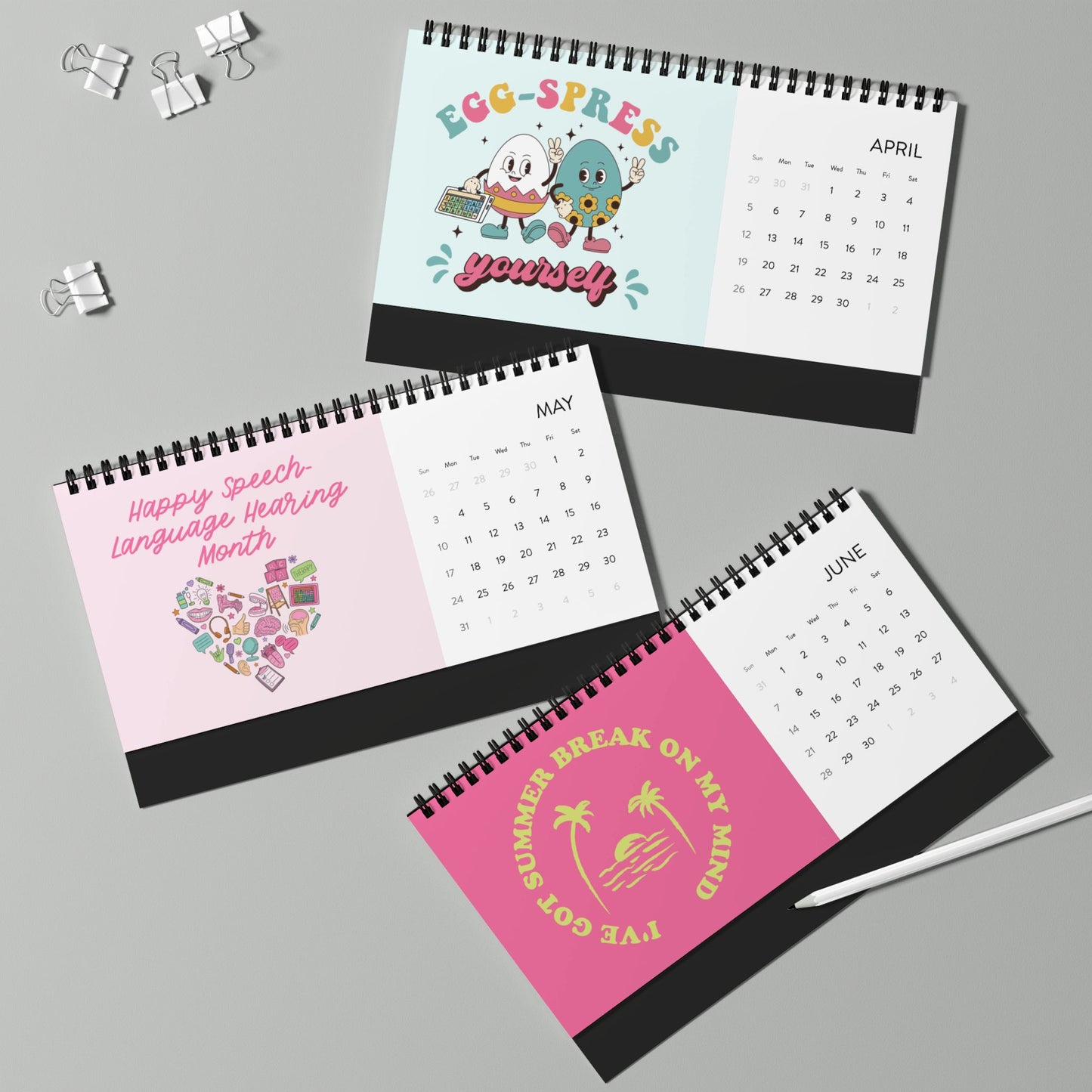 2026 SLP Desktop Calendar