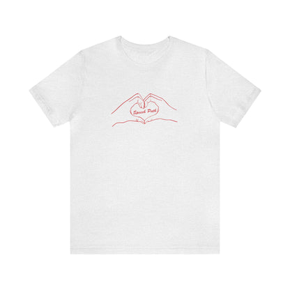 Speech Path Heart Hands Jersey T-Shirt