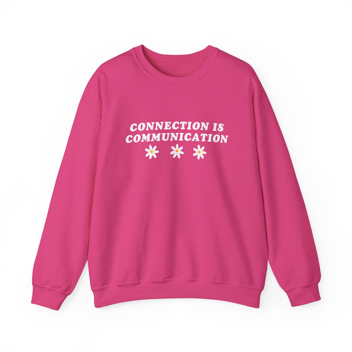 Connection is Communication Crewneck Sweatshirt