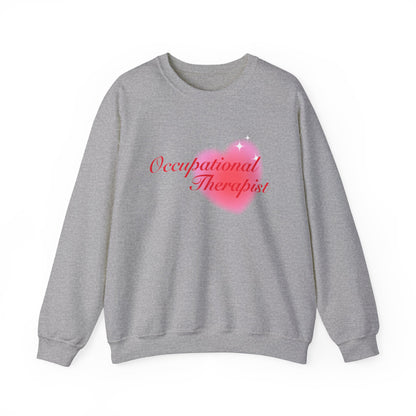 Occupational Therapist Heart Crewneck Sweatshirt