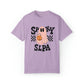 Spooky SLPA Checkerboard Comfort Colors T-Shirt