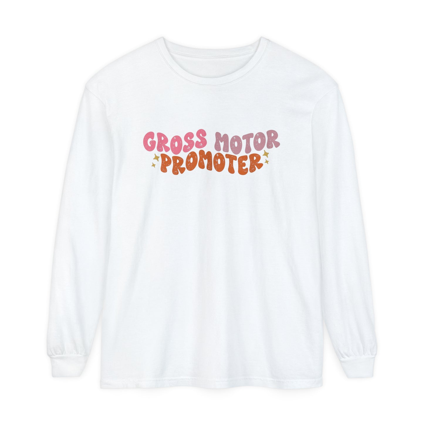 Gross Motor Promoter Long Sleeve Comfort Colors T-shirt