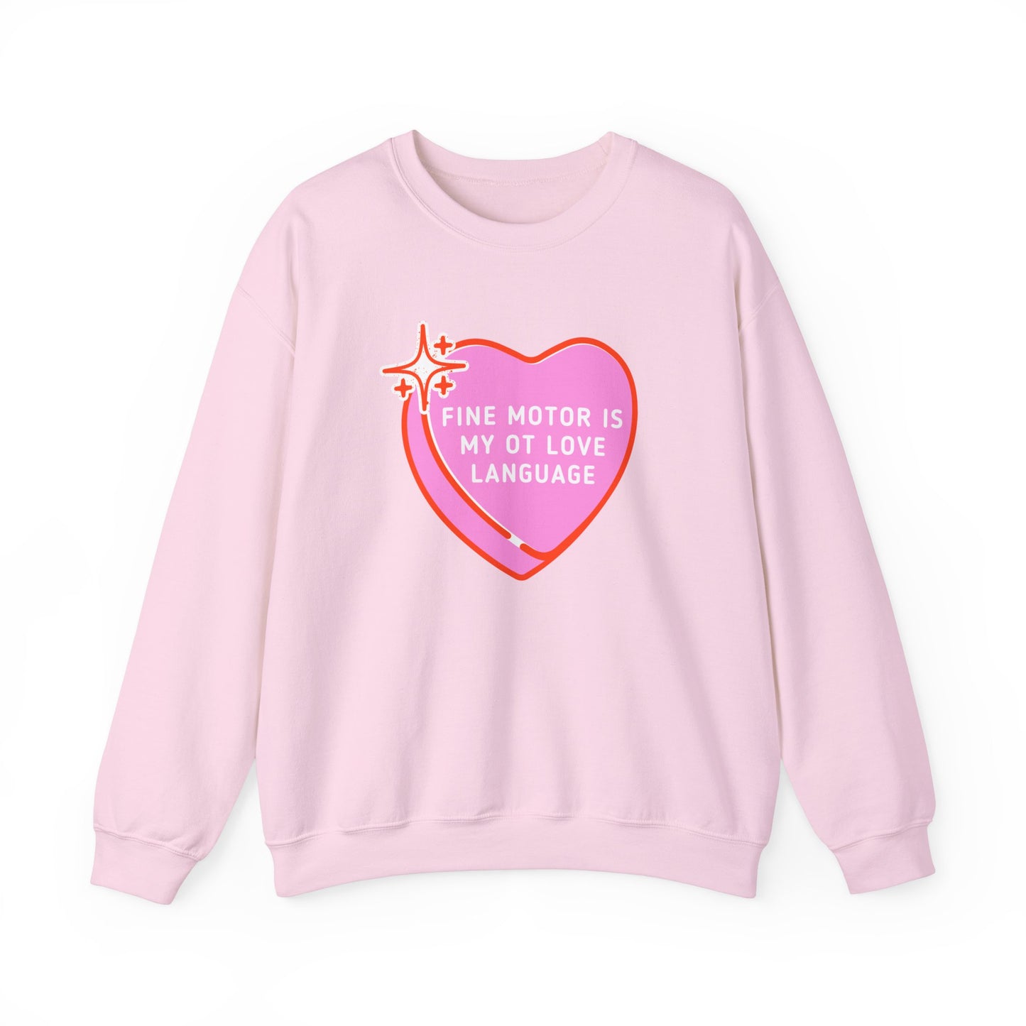 Fine Motor Is My OT Love Language Crewneck Sweatshirt