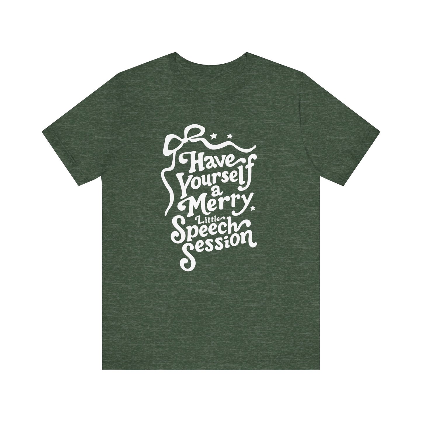 Merry Little Speech Session Jersey T-Shirt