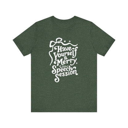 Merry Little Speech Session Jersey T-Shirt