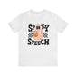 Spooky Speech Checkerboard Jersey T-Shirt